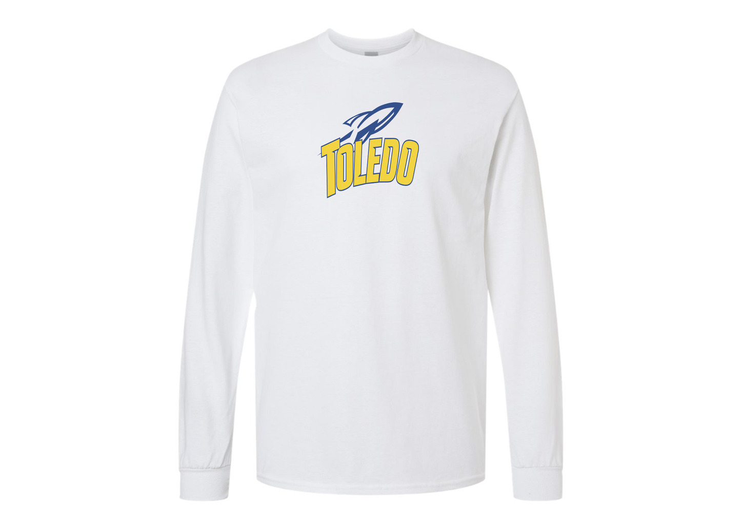 Men's Toledo Rockets Gildan Heavy Cotton Long Sleeve T-Shirt