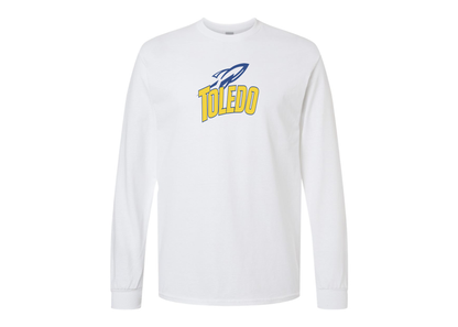 Men's Toledo Rockets Gildan Heavy Cotton Long Sleeve T-Shirt