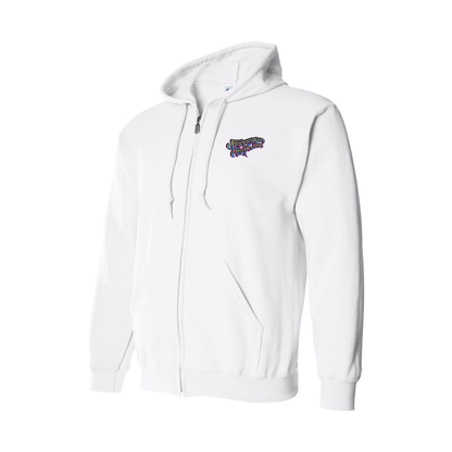 Men's Jefferson Airplane Logo Zipper Hoodie