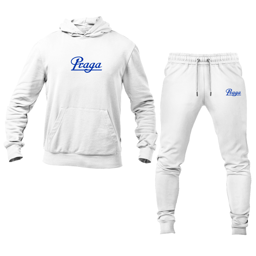 Men's Praga Logo Hoodie Joggers Set