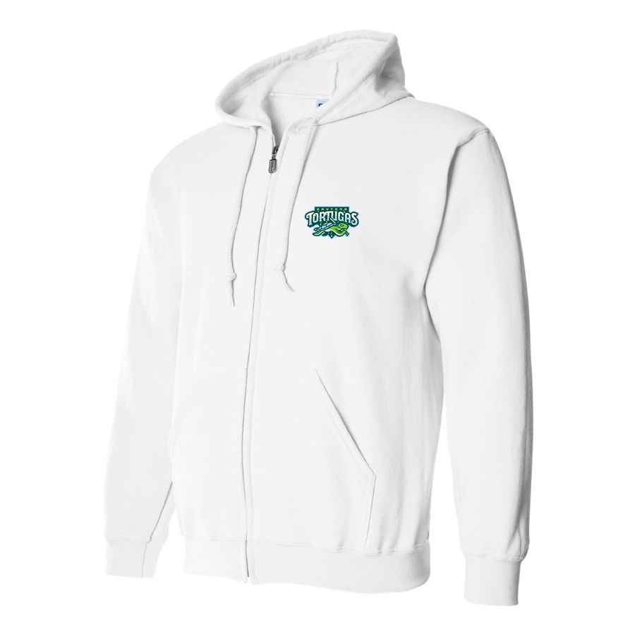 Men's Daytona Tortugas Logo Zipper Hoodie