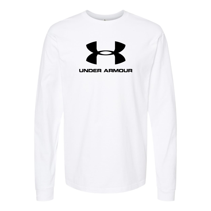 Youth  Under Armour Logo Cotton Long Sleeve T-Shirt