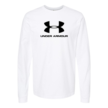 Youth  Under Armour Logo Cotton Long Sleeve T-Shirt