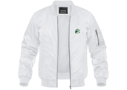 Men's Utah Valley Wolverines Lightweight Bomber Jacket Windbreaker Softshell Varsity Jacket Coat