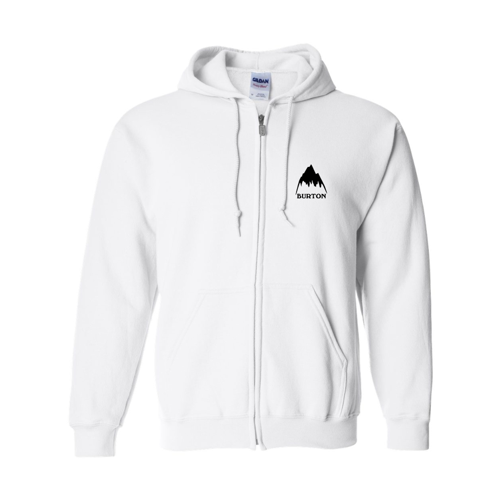 Men's   Burton Mountain  Gildan  Heavy Blend Full Zip Hooded Sweatshirt