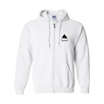 Men's   Burton Mountain  Gildan  Heavy Blend Full Zip Hooded Sweatshirt