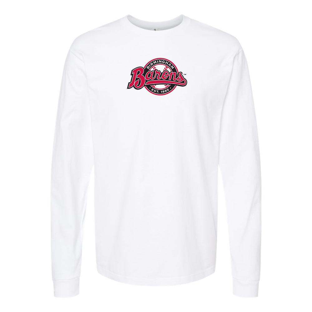 Men's Birmingham Barons Logo Long Sleeve T-Shirt