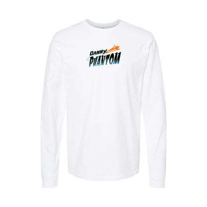 Men's Danny Phantom Logo Long Sleeve T-Shirt