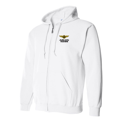 Men's Arlen Ness Logo Zipper Hoodie