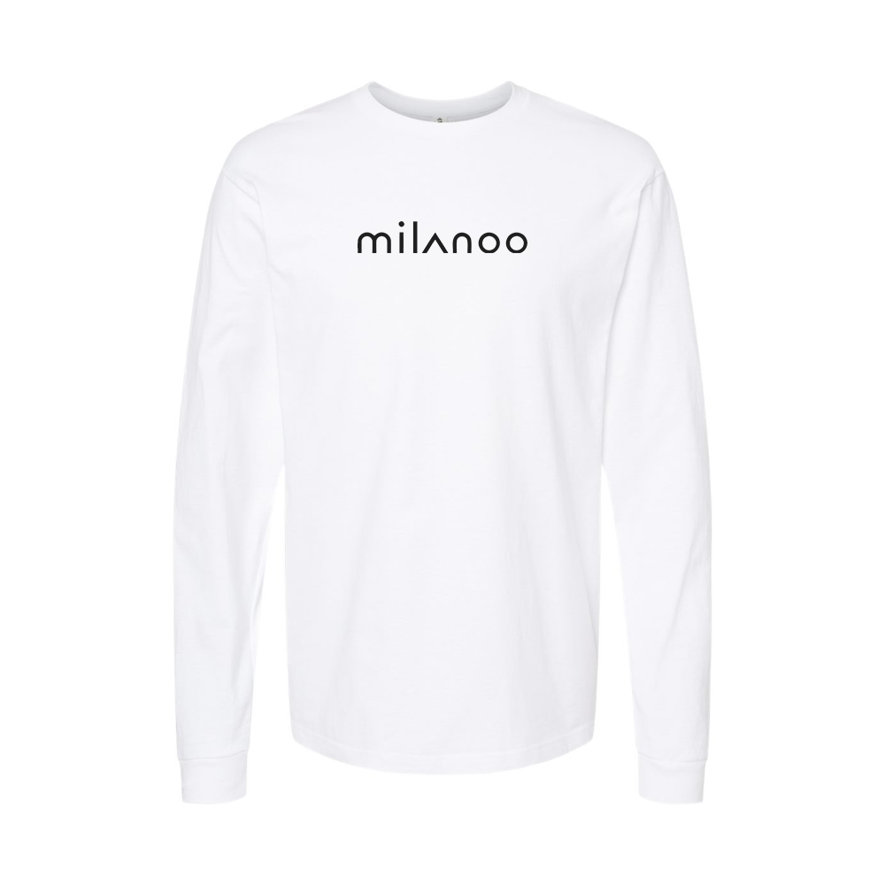 Men's Milanoo Logo Long Sleeve T-Shirt