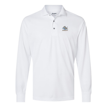 Men's Savannah State Tigers Logo Paragon Prescott Long Sleeve Polo