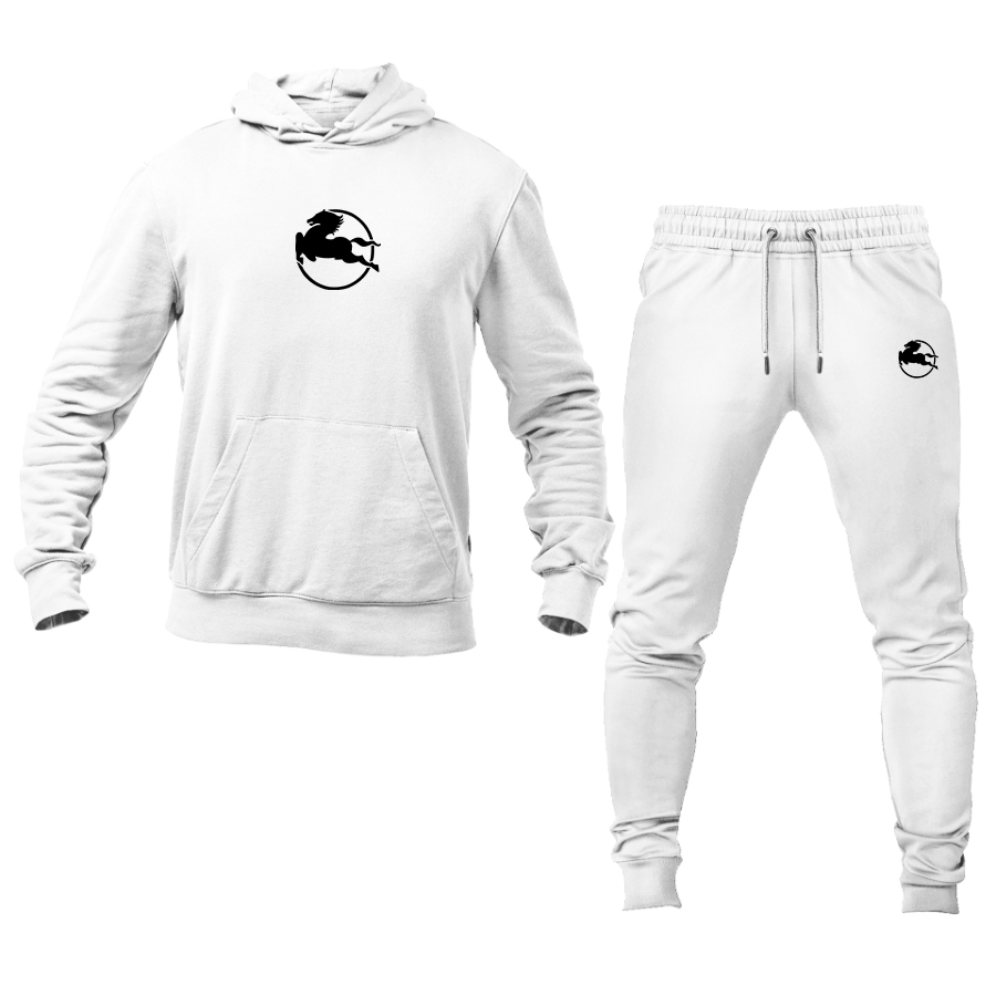 Men's Pegaso Logo Hoodie Joggers Set