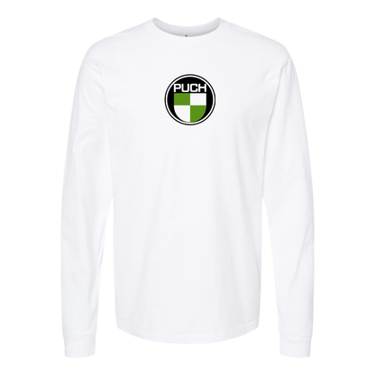 Men's Puch Logo Cotton Long Sleeve T-Shirt
