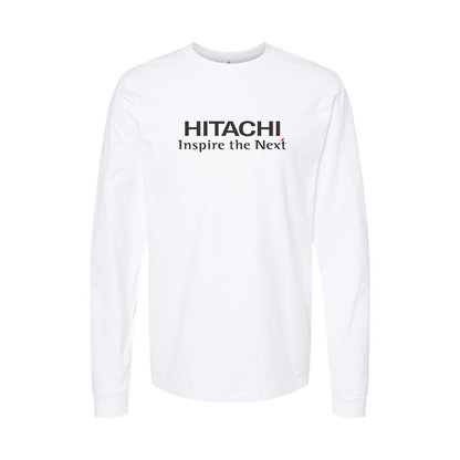 Men's Hitachi Logo Long Sleeve T-Shirt