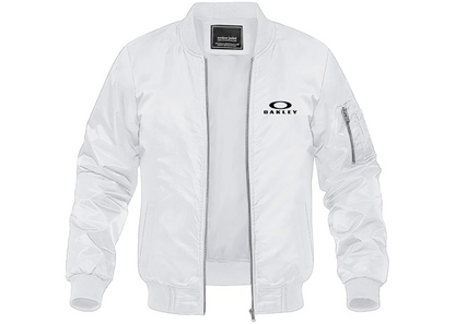 Men's Oakley Logo Lightweight Bomber Jacket Windbreaker Softshell Varsity Jacket Coat