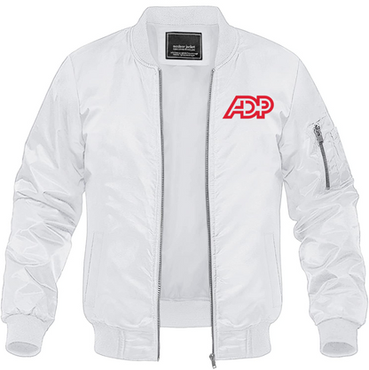 Men's ADP Lightweight Bomber Jacket - White