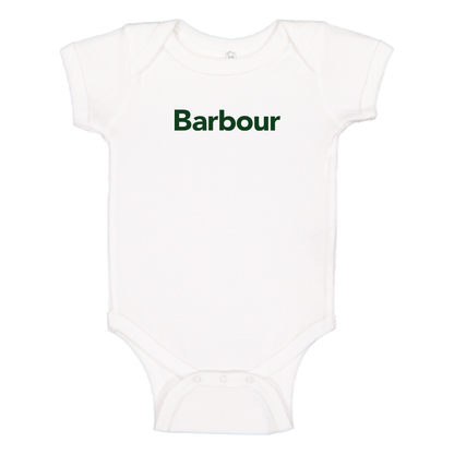 Barbour Logo Baby Onesie Romper