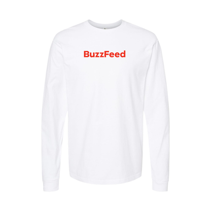 Youth BuzzFeed Logo Cotton Long Sleeve T-Shirt