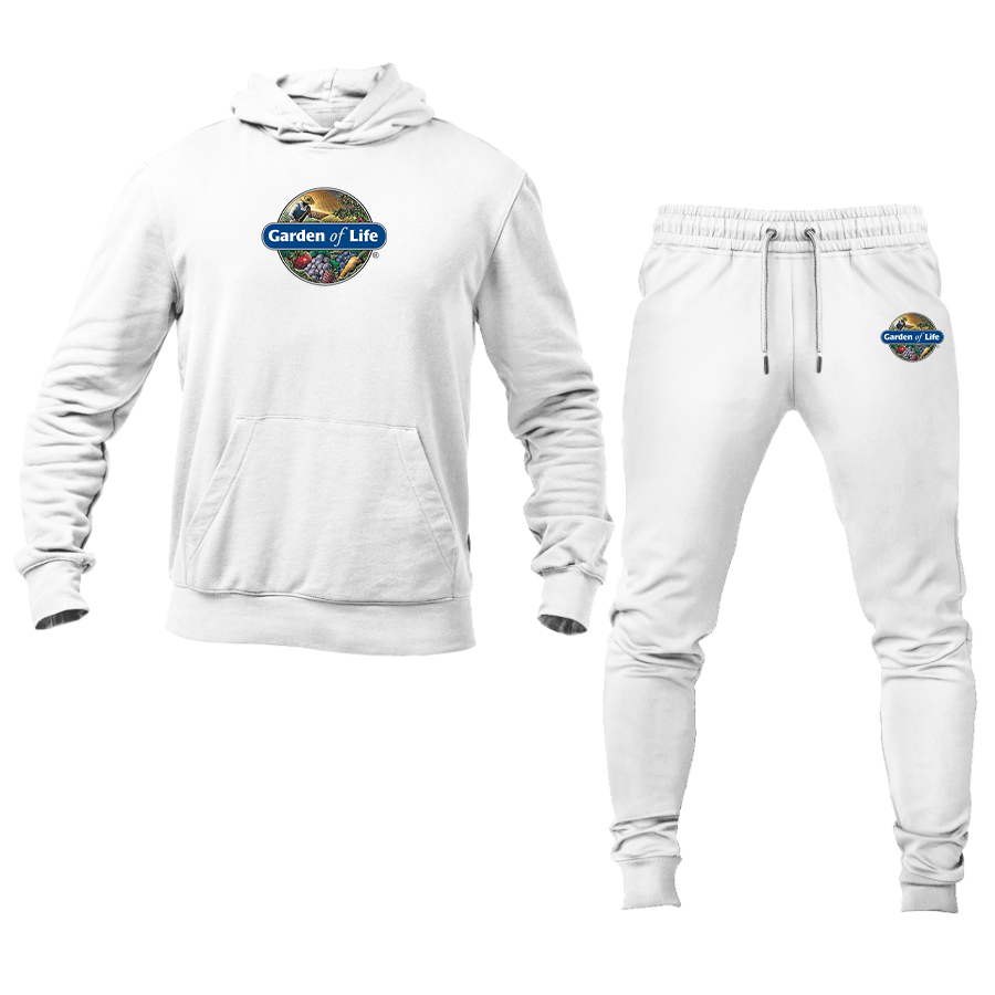 Men's Garden of Life Logo Hoodie Joggers Set