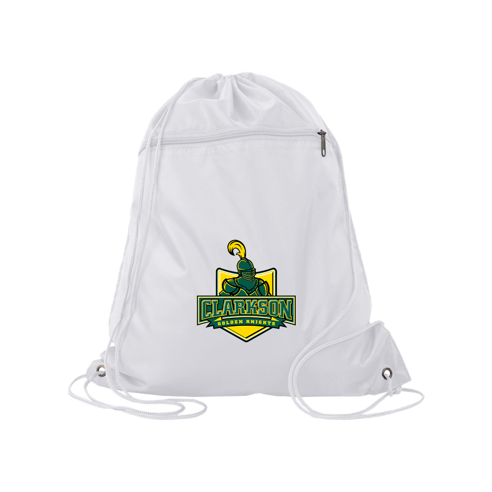 Clarkson Golden Knights Q-Tees - Polyester Cinchpack