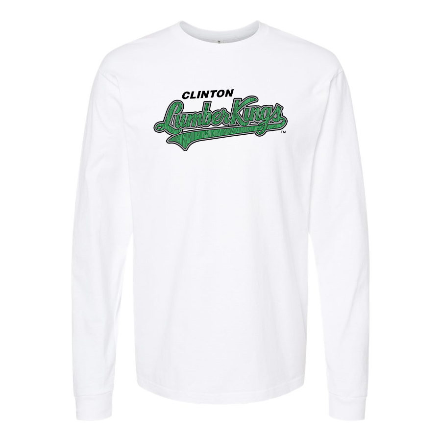 Youth Clinton LumberKings Logo Long sleeves