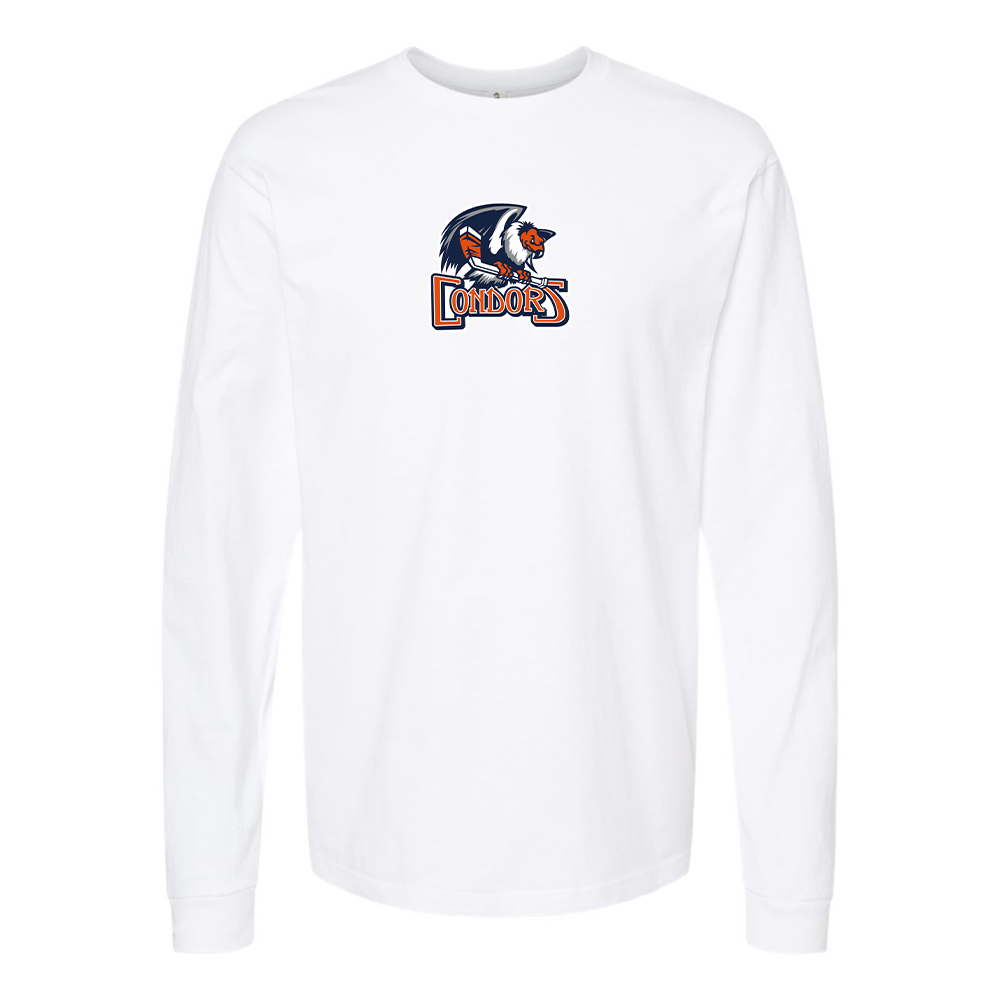Youth Bakersfield Condors Logo Cotton Long Sleeve T-Shirt