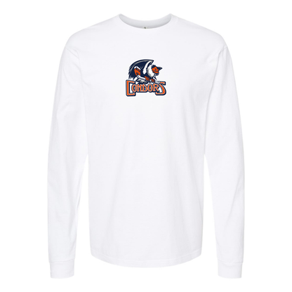 Youth Bakersfield Condors Logo Cotton Long Sleeve T-Shirt