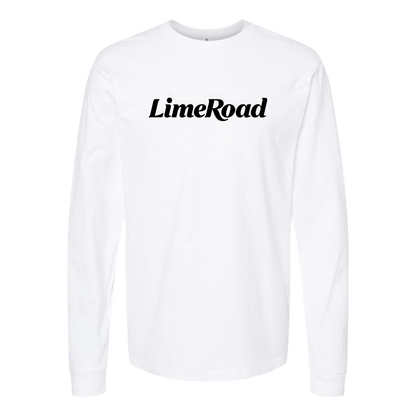 Men's Limeroad Logo Cotton Long Sleeve T-Shirt