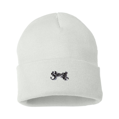 Ghost Logo Beanie Hat