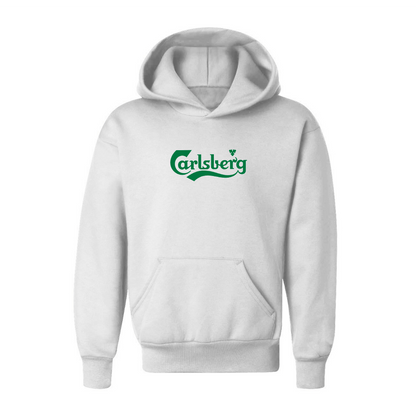 Youth Carlsbery Logo Pullover Hoodie