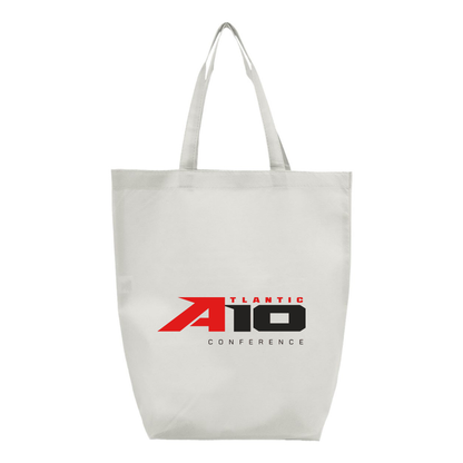 Atlantic 10 Conference Q-Tees Non-Woven Gusset Bottom Tote