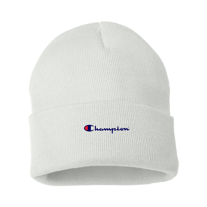 Champion Logo Beanie Hat