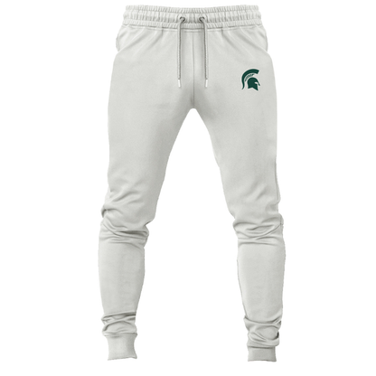 Men's Michigan State Spartans Logo Joggers Sweatpants