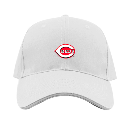 Cincinnati Reds Logo  Dad Baseball Cap Hat