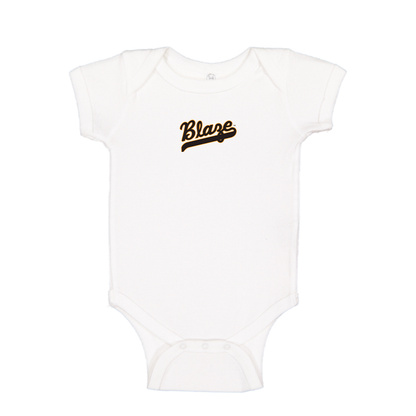 Bakersfield Blaze Logo Baby Romper Onesie