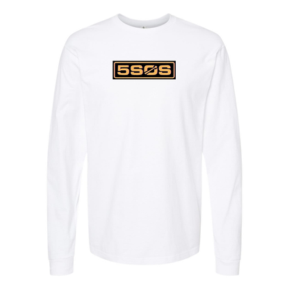 Youth 5sos Logo Cotton Long Sleeve T-Shirt