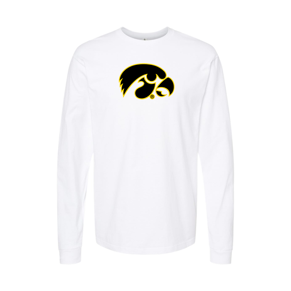 Men's Lowa Hawkeyes Logo Long Sleeve T-Shirt