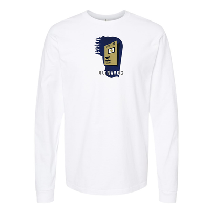 Men's Ultravox Logo  Cotton Long Sleeve T-Shirt