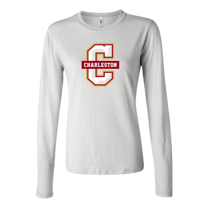 BELLA CANVAS Charleston Cougars Jersey Long Sleeve Tee