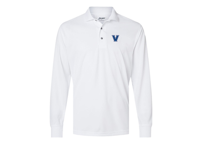 Men's Villanova Wildcats Paragon Prescott Long Sleeve Polo
