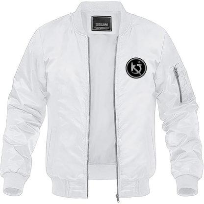 Men's Killing Joke Logo Lightweight Bomber Jacket Windbreaker Softshell Varsity Jacket Coat