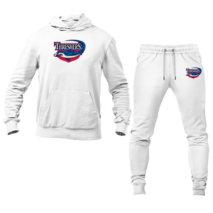 Men's Clearwater Threshers Logo Hoodie Joggers Set