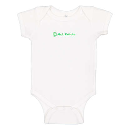 Ahold Delhaize Vertical Logo  Baby Onesie Romper