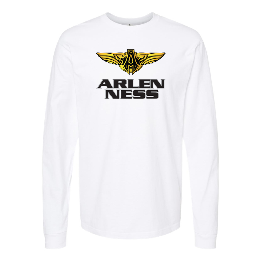 Men's Arlen Ness  Logo Cotton Long Sleeve T-Shirt