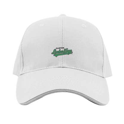 Clinton LumberKings  Logo  Dad Baseball Cap Hat