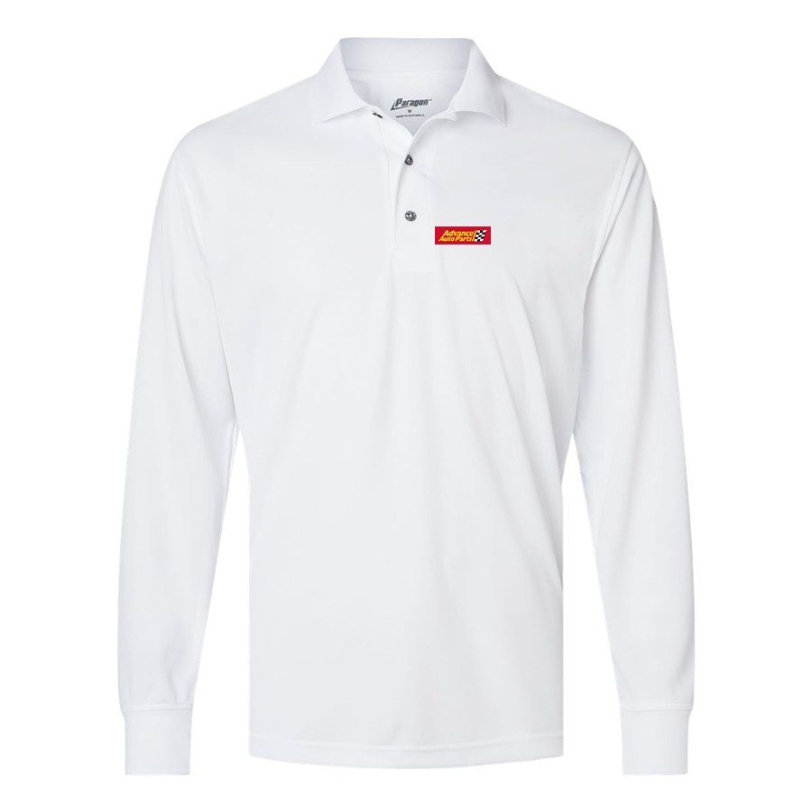 Men's Advance Auto Parts Logo  Paragon Prescott Long Sleeve Polo
