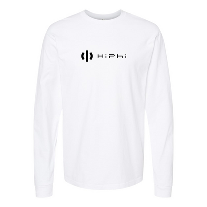 Youth HiPhi Logo Cotton Long Sleeve T-Shirt