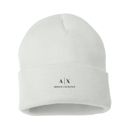 Armani Exchange Logo Beanie Hat
