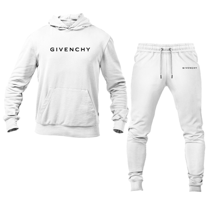 Men's Givenchy Logo Hoodie Joggers Set