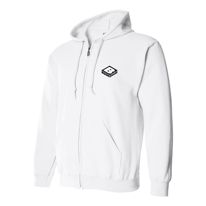 Men's Boomerang Logo Zipper Hoodie